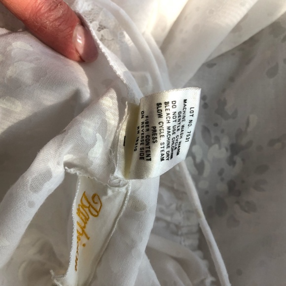 SOLD! Vintage romantic Barbizon maxi bridal nightgown - Picture 10 of 10